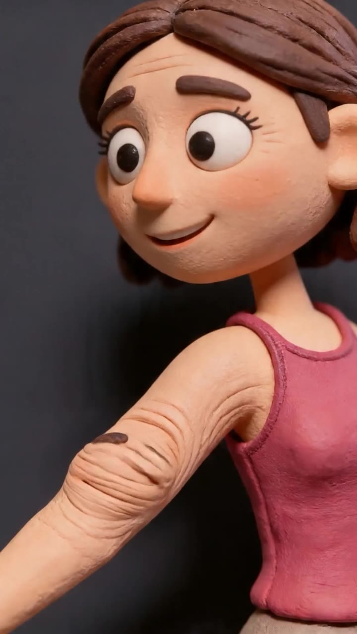 City Beauty claymation social ad